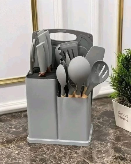 مغارف سيلكون 19قظعة