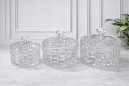 مضايف اكريلاك 3قطع