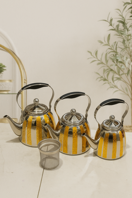 أباريق شاي. ستانلس