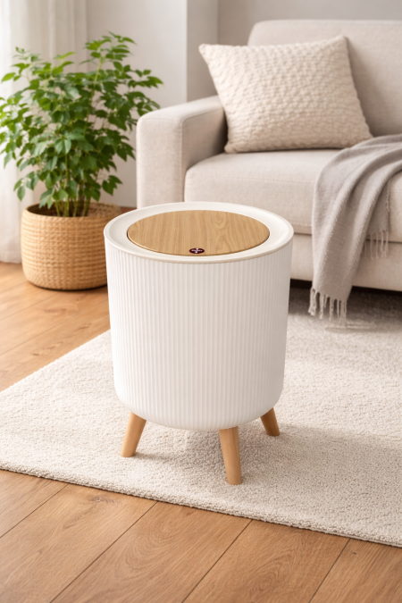 سلة نفايات  بلاستك