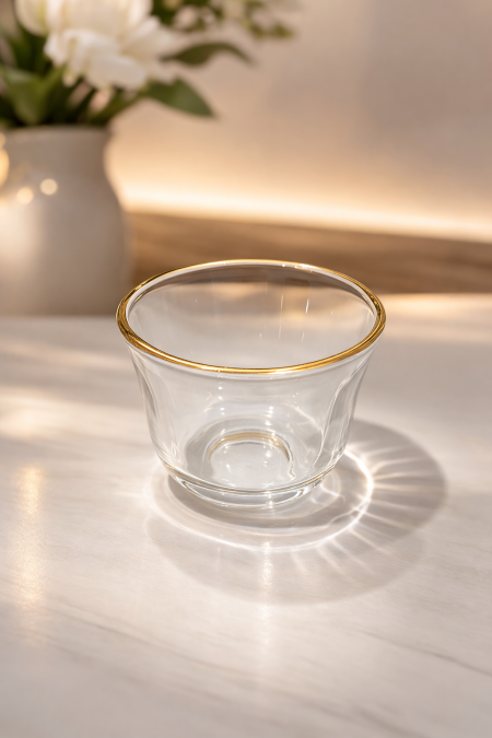 فناجين سادة حز ذهب