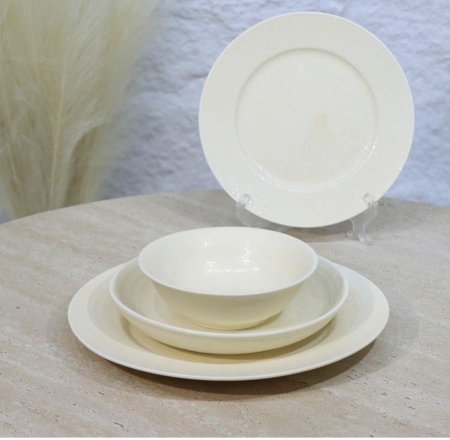 طقم صحون 24قطعة مميز