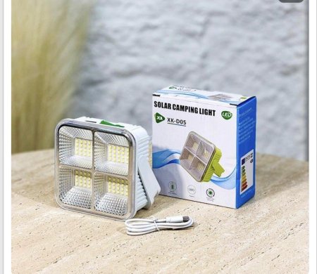 كشاف مربع 4 عيون ليد ابيض A11/3 مع فلشر صغير =WW