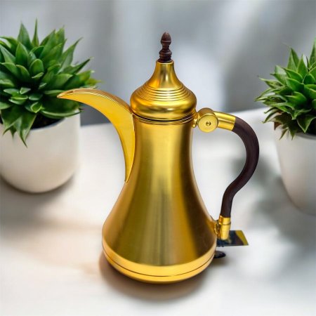 براد قهوة تيرموس ذهبي  ثقيل