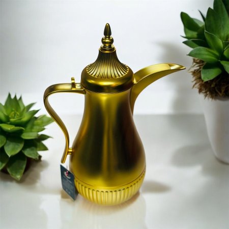 براد قهوة ذهبي