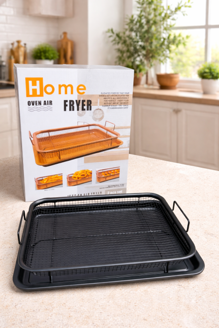 صنية فرن مع شبكة