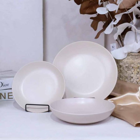 طقم صحون بورسلان 18 قطعة ثقيل SNB26200-16