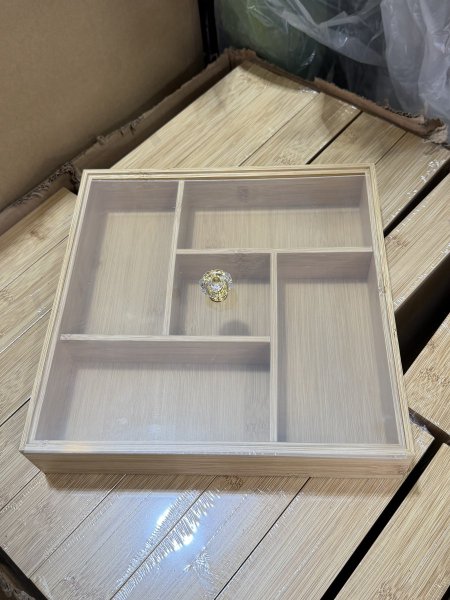 مضيفة خشب مقسمة 5 قطع