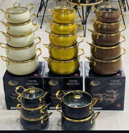طقم طناجر سكب 5قطع