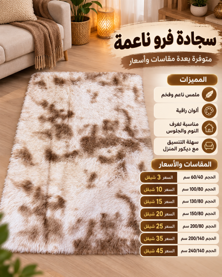 ممرات فرو حجم 100/80سم