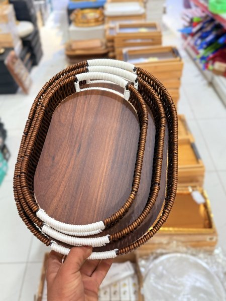صواني قش 3قطع