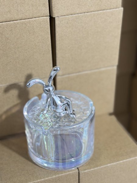 مكتة دخان مع غطا