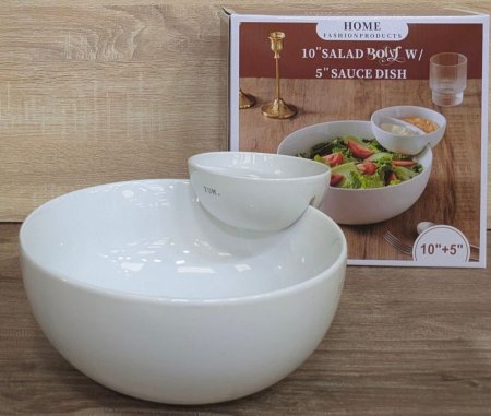 طقم صحن مع قطعة صغيرة